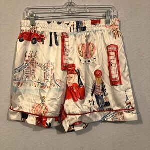SHESHOW London Theme Sleep Pajama Shorts